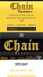 Mobile Screenshot of chainbaseball.com